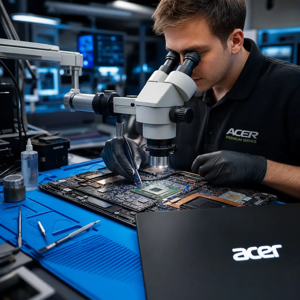 Замена видеокарты ноутбука Acer в Северске