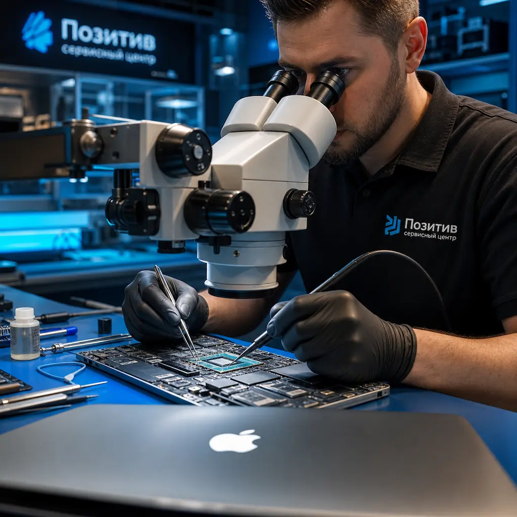 Замена видеокарты Apple MacBook в Северске