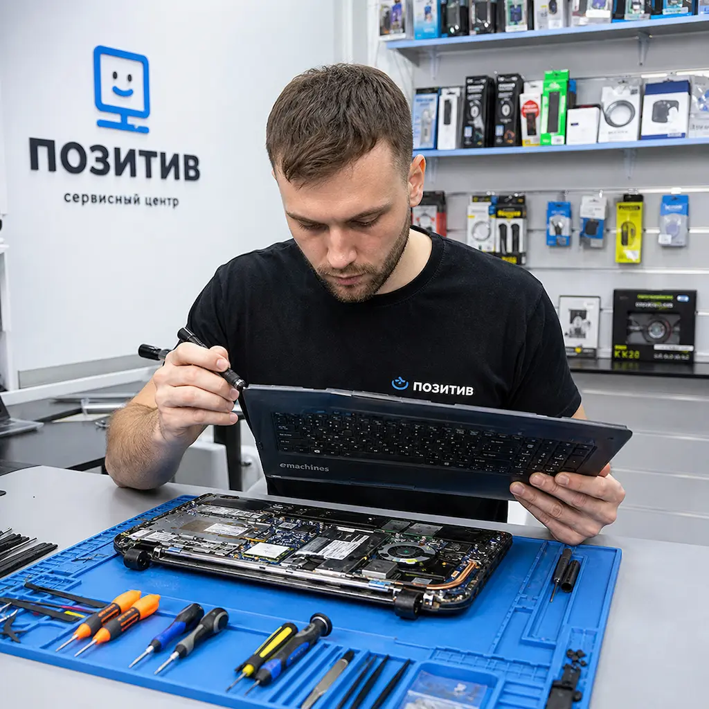заменить клавиатуру на ноутбуке Emachines в Северске