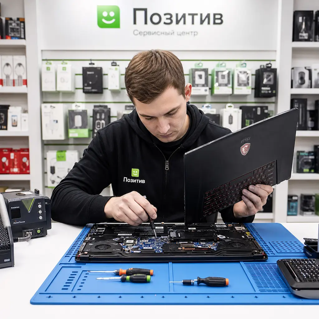 заменить клавиатуру на ноутбуке MSI в Северске