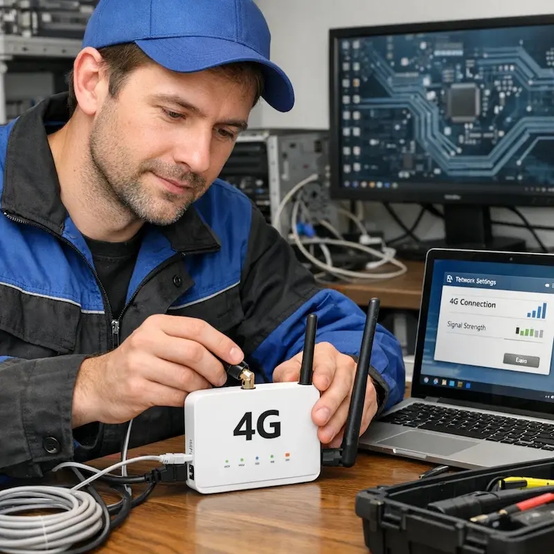 Настройка 4G модема в Северске