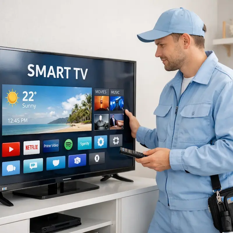 Настройка Smart TV в Северске