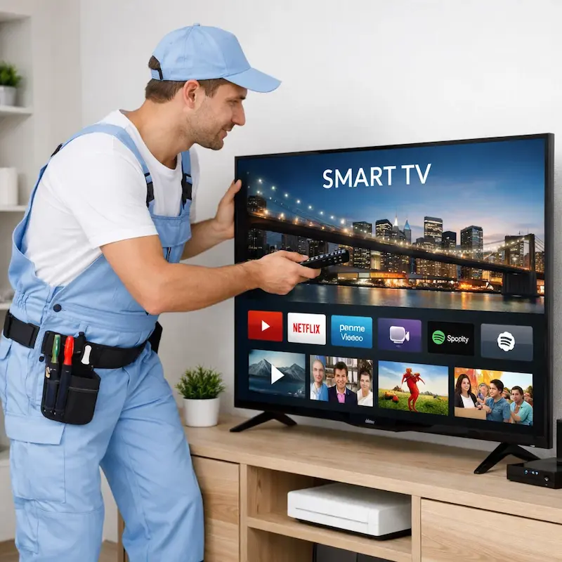 Как вызвать мастера для настройки Smart TV в Северске