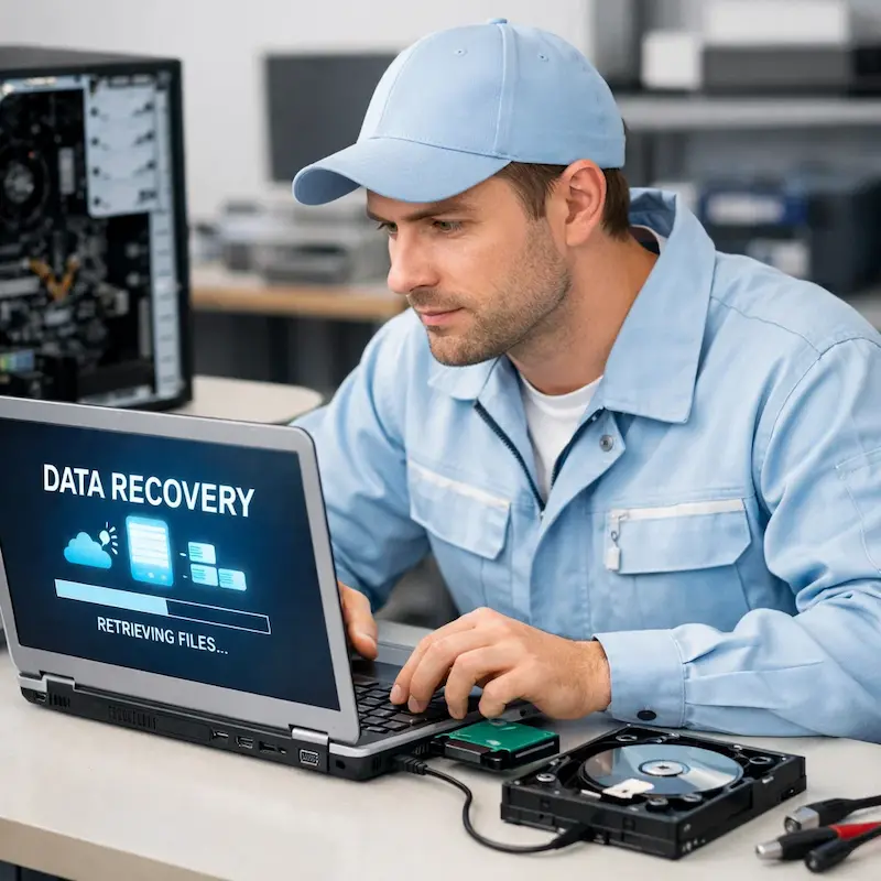 Восстановление данных и файлов в Северске