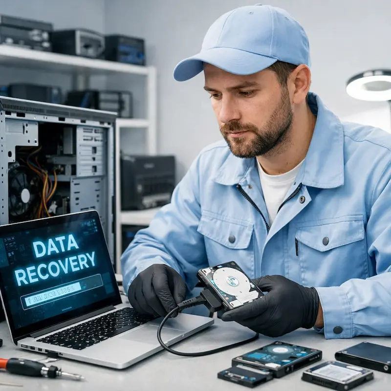 Восстановление файлов в Северске