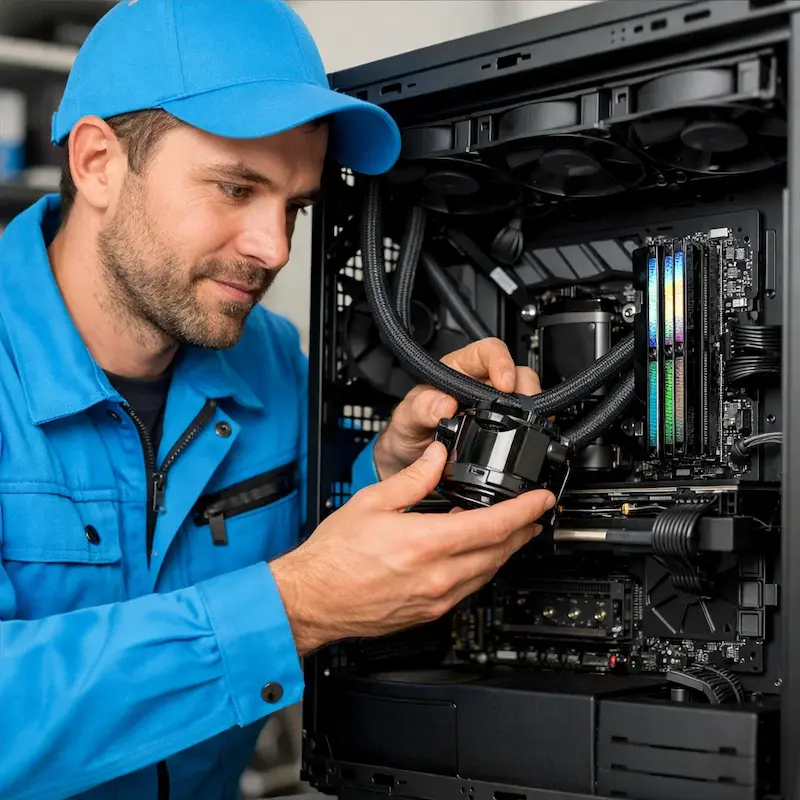 Установка СЖО на ПК в Северске