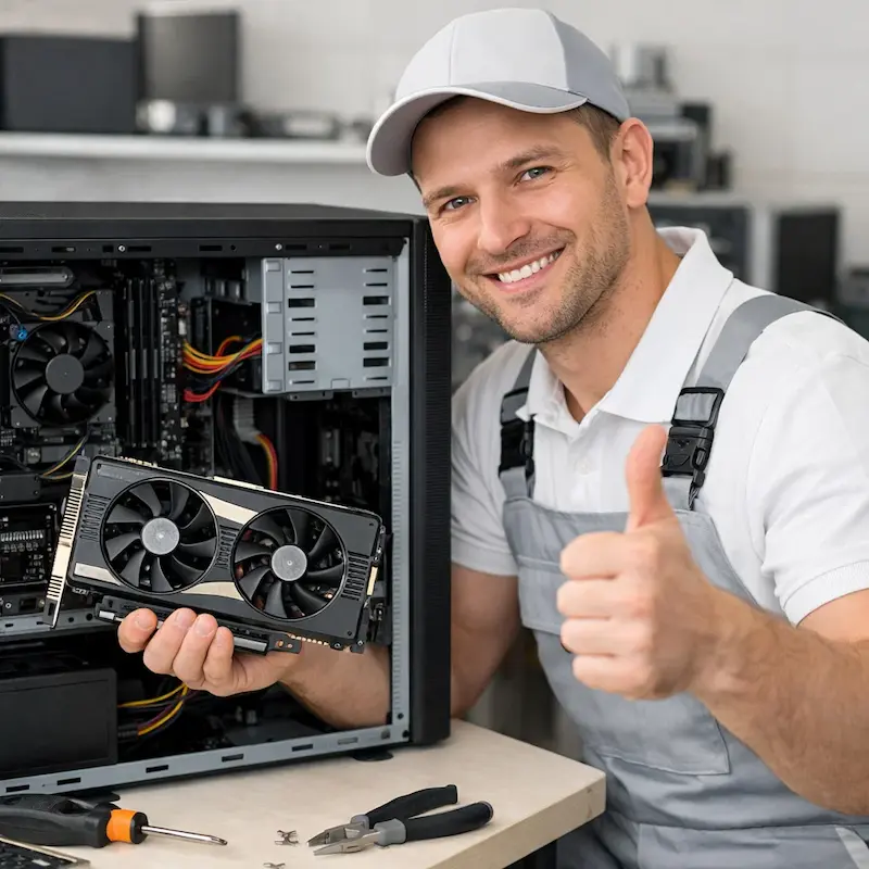 Замена видеокарты ПК в Северске