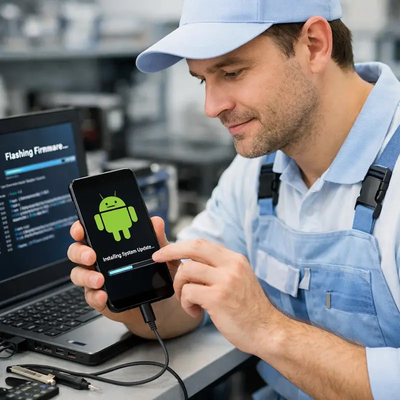 Перепрошить телефон в Северске