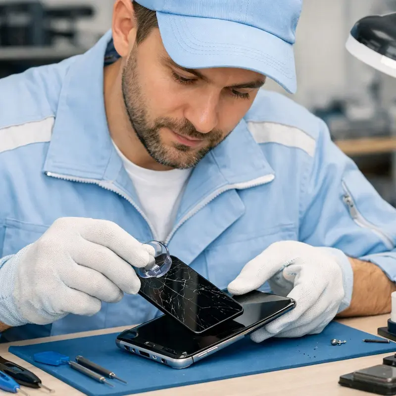 Заменить сенсорное стекло на смартфоне в Северске