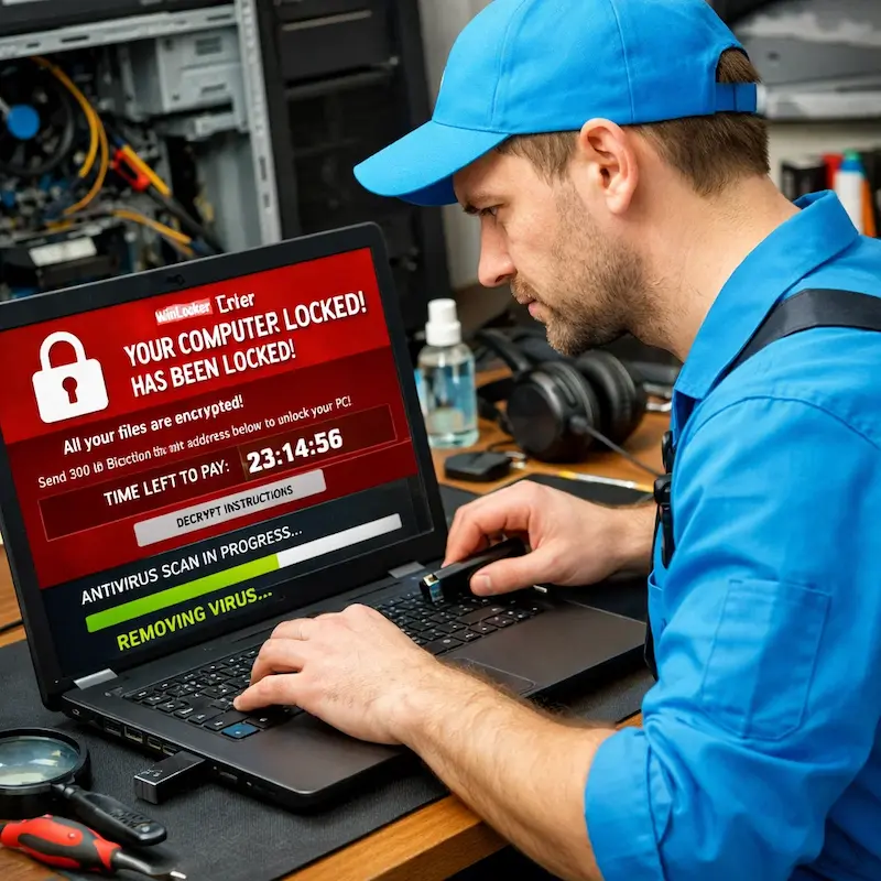 Удалить винлокер в Северске